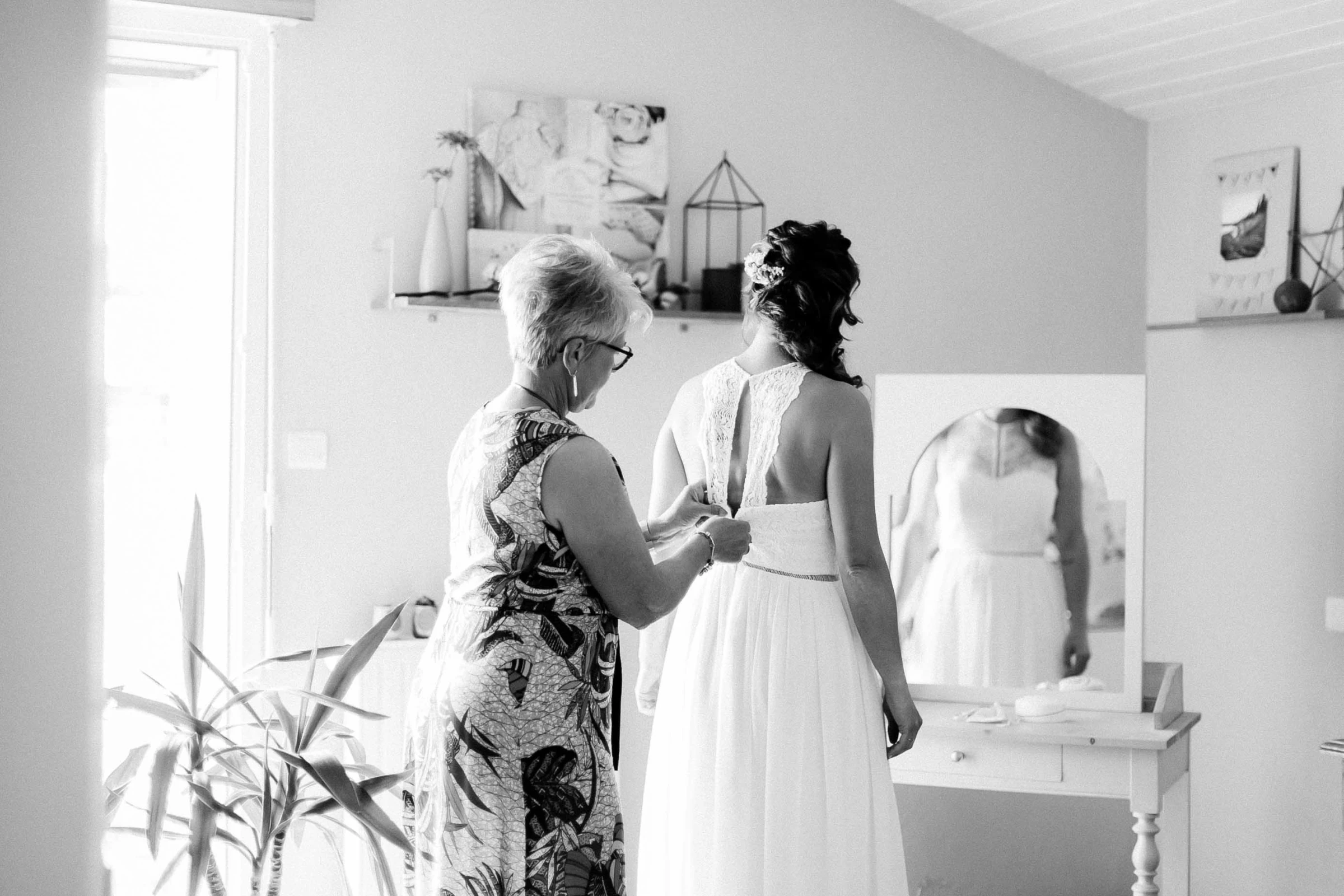 robe bonheur événement gris mariage